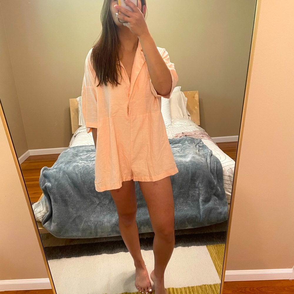 Princess Polly Pink Romper